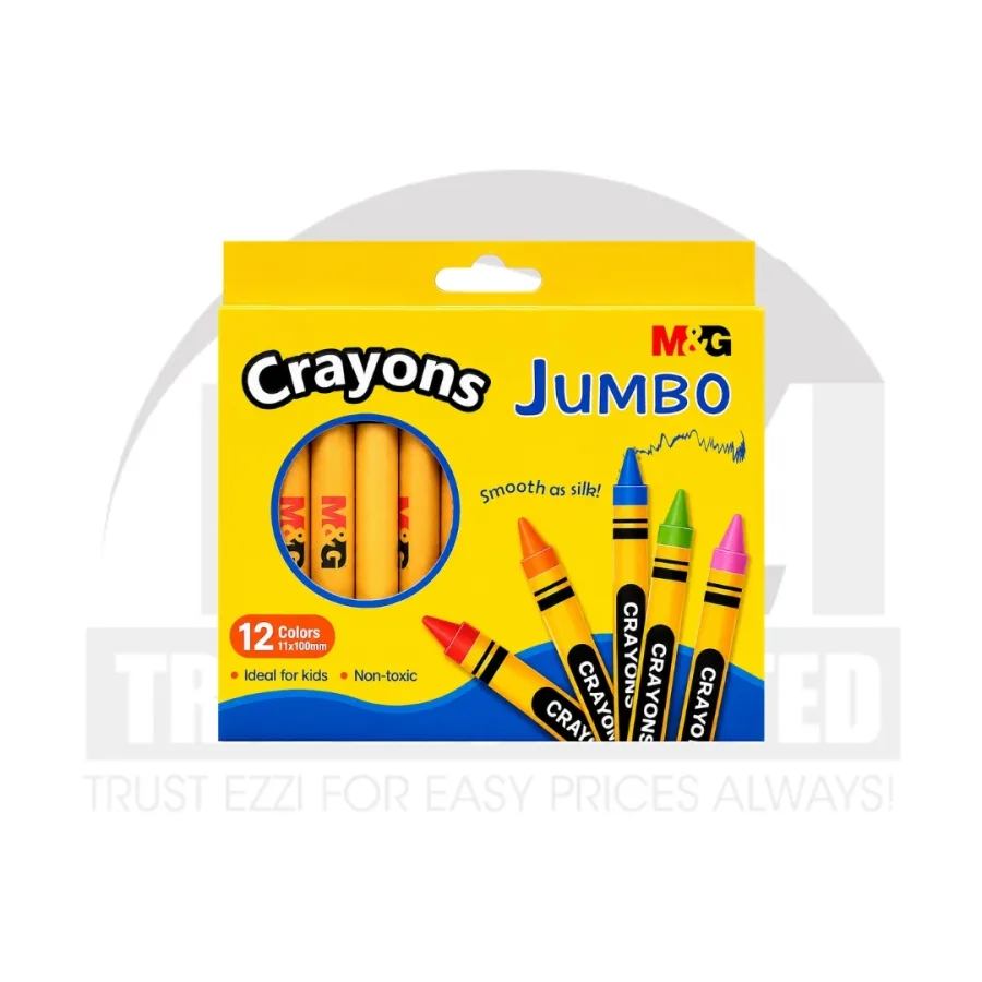 M&G 4224 Large Round Pole Crayons