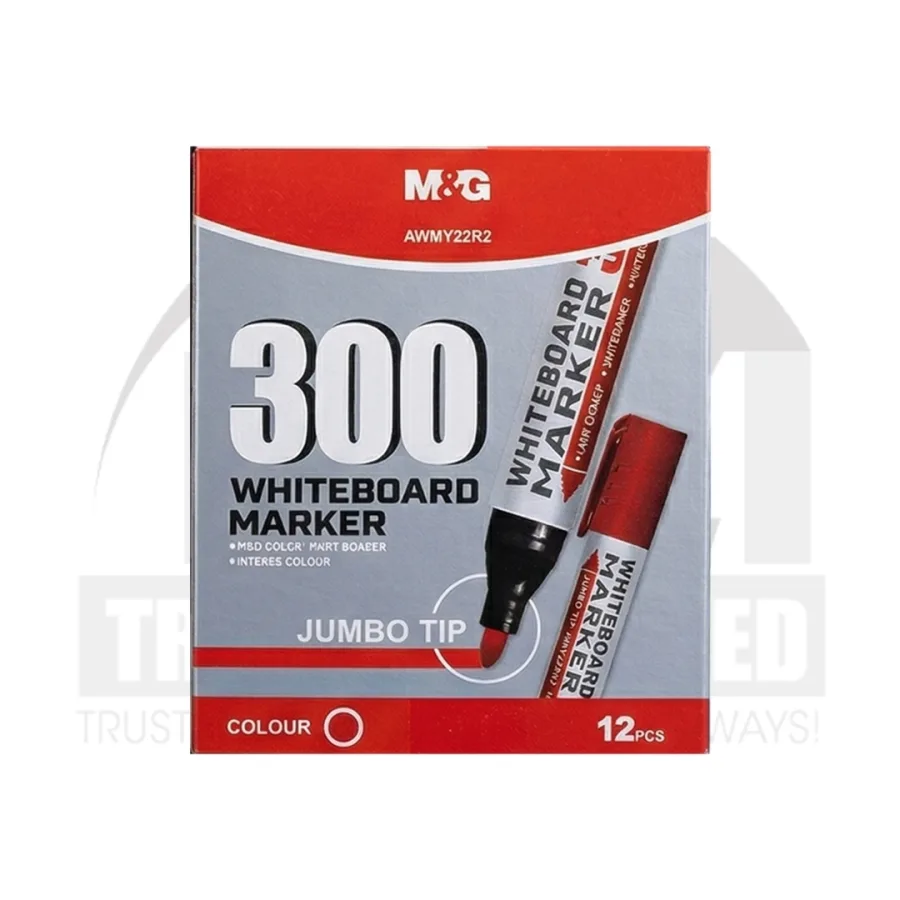 M&G 22R2 Whiteboard Marker - Red