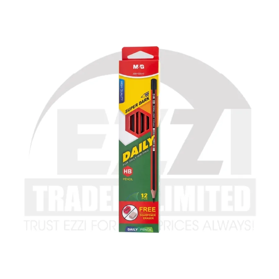 M&G 2010 Hexagon HB Pencils (Box of 12)