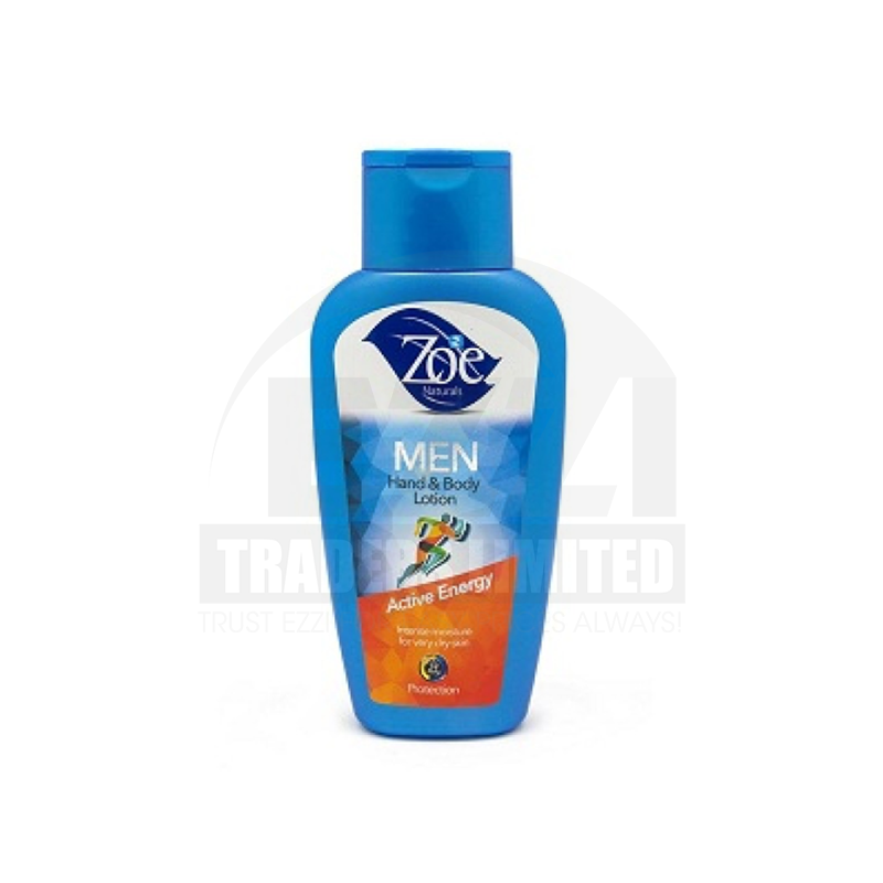 Zoe Men's Active Energy Body Lotion - 400ml