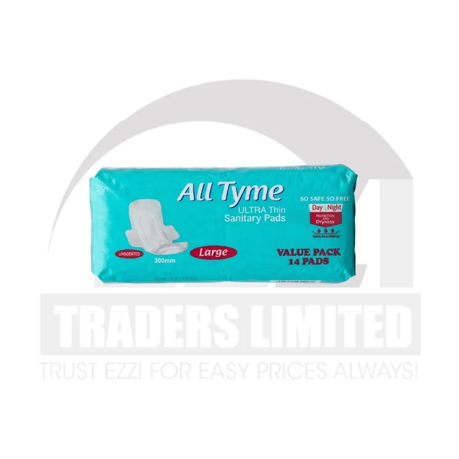 Alltyme Sanitary Pads Value Pack - Large