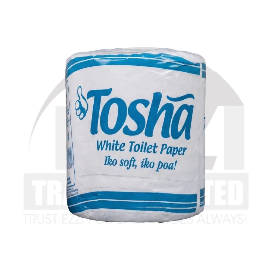 Tosha Wrapped Single Roll Toilet Paper - Pack of 10