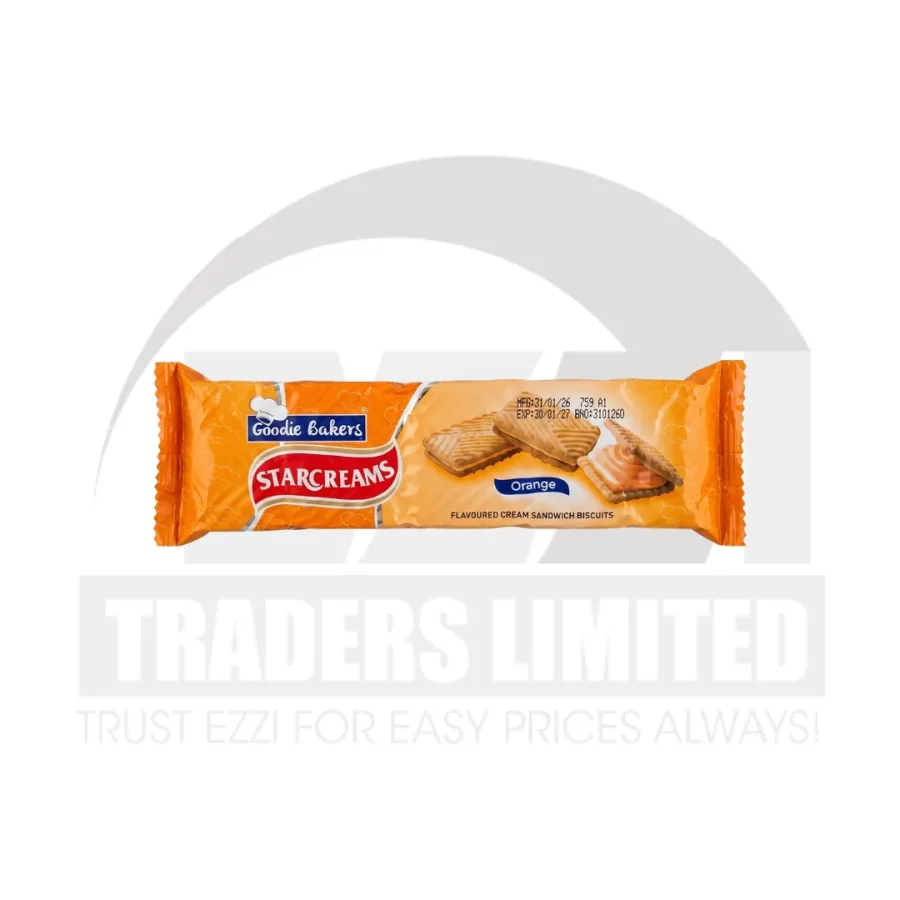 Britannia Starcream Orange Cream Biscuits - 75g