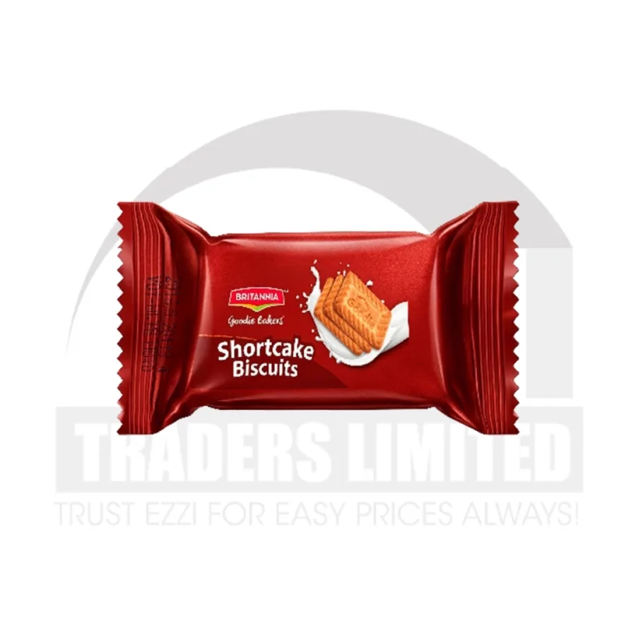 Britannia Goodie Shortcake Biscuits - Box of 72 x 4 Pcs