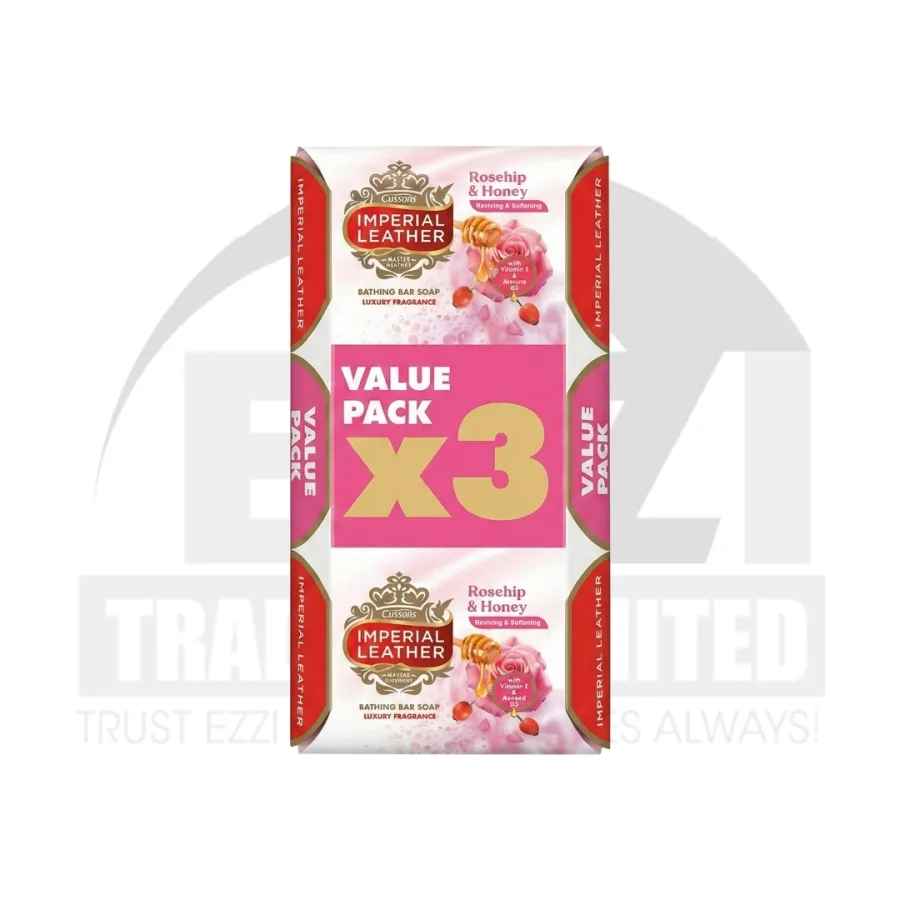 Imperial Rosehip Soap - 150g (Pack of 3)
