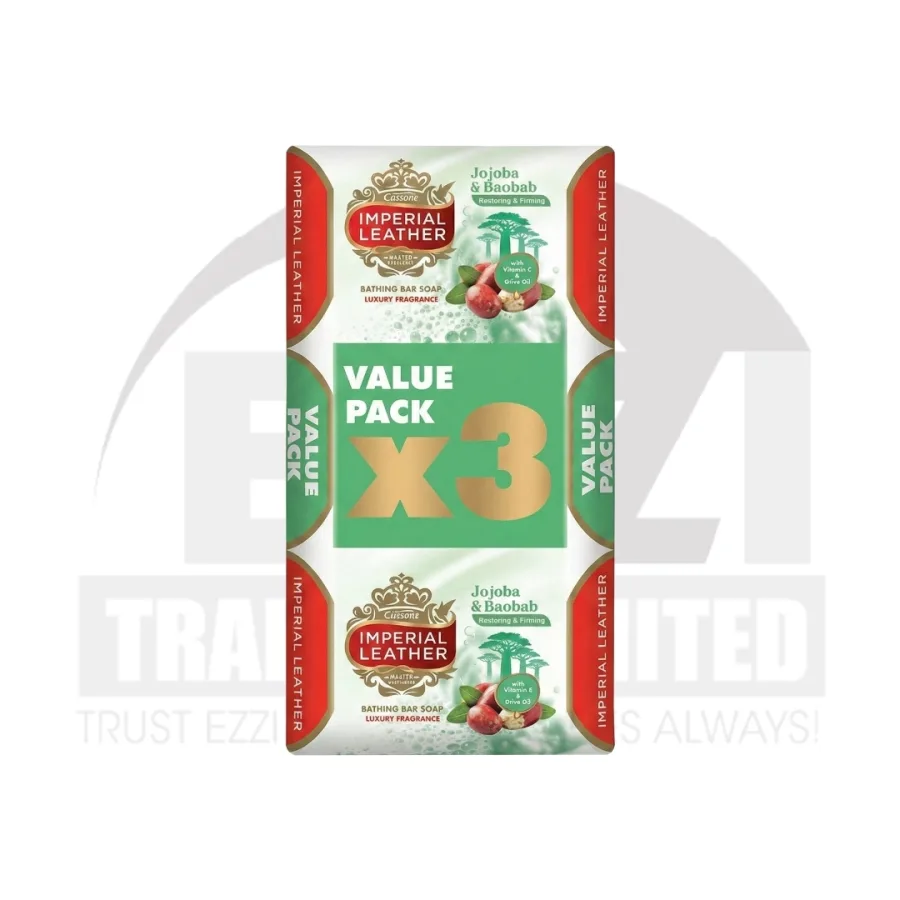 Imperial Jojoba Baobab Soap - 150g (Pack of 3)